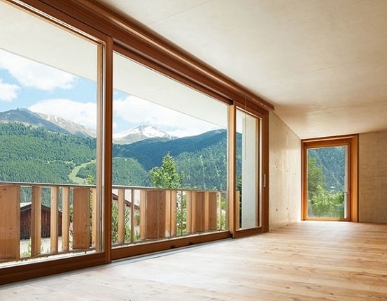 finestra in legno